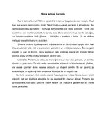 Eseja 'Mana laimes formula', 1.