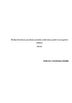 Referāts 'Mediju lietošanas paradumi jauniešu auditorijā: pozitīvā un negatīvā ietekme', 1.