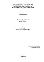 Eseja 'Baroka kultūra Rietumeiropā', 1.