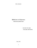 Referāts 'Holokausts un tā izpausmes', 1.