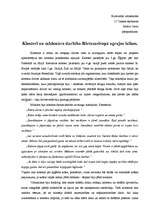 Eseja 'Klosteri un misionāru darbība Rietumeiropā agrajos laikos', 1.