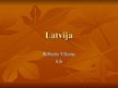 Prezentācija 'Latvija', 1.