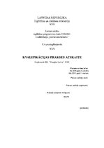 Prakses atskaite 'Prakse SIA "Douglas"', 1.