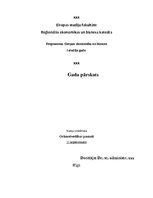 Konspekts 'Gada pārskats', 1.