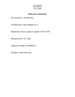 Konspekts 'Gada pārskats', 3.