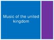 Prezentācija 'Music of the United Kingdom', 1.