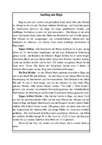 Eseja 'Ausflug um Riga', 1.