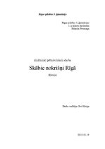 Referāts 'Skābie lieti un nokrišņi Rīgā', 1.