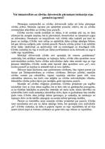 Eseja 'Vai saimniecības un cilvēku dzīvesveida pārmaiņas ietekmēja viņu pasaules izprat', 1.