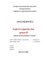 Referāts 'Daugavpils ievērojamāko vietu apskate', 1.