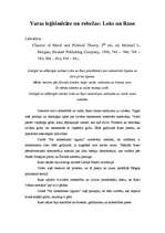 Konspekts 'Varas leģitimitāte un robežas: Loks un Ruso', 1.