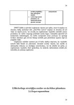 Referāts 'Uzņēmuma "X" mārketinga vides un stratēģijas analīze un darbības plānošana', 24.