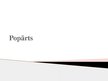 Prezentācija 'Popārts', 1.