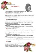 Eseja 'Skaistais Kārļa Skalbes pasakā "Sarkanā puķe"', 1.