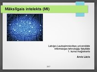 Prezentācija 'Mākslīgais intelekts', 1.