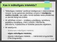 Prezentācija 'Mākslīgais intelekts', 3.