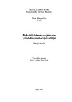 Referāts 'Ātrās ēdināšanas uzņēmumuprodukta raksturojums Rīgā', 1.