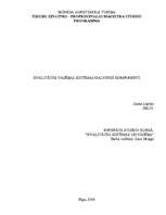 Referāts 'Kvalitātes vadības sistēmas galvenie komponenti', 1.