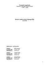 Referāts 'Ieskats modernajā kriptogrāfijā', 1.