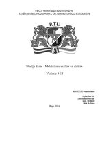 Paraugs 'Mehānismu analīze un sintēze', 10.