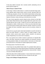 Eseja 'Climate change and our future', 2.