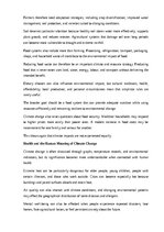 Eseja 'Climate change and our future', 5.