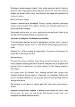 Eseja 'Climate change and our future', 7.