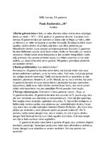 Konspekts 'Paula Bankovska romāna "18" analīze', 1.