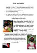 Referāts 'Geiša', 5.