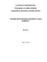 Referāts 'Latvijas lielo uzņēmumu attiecības ar masu medijiem', 1.