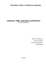 Biznesa plāns 'Uzņēmuma "Māja" apgrozījuma palielināšana. Projekta priekšlikums', 1.