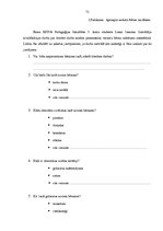 Diplomdarbs 'Vecākā pirmsskolas vecuma bērnu radošās darbības sekmēšana literāro darbu iepazī', 71.