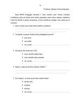 Diplomdarbs 'Vecākā pirmsskolas vecuma bērnu radošās darbības sekmēšana literāro darbu iepazī', 74.