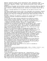 Eseja 'The Boundaries of Strategic Corporate Social Responsibility', 1.