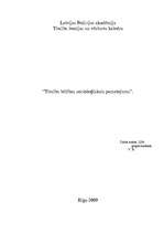 Referāts 'Tiesību būtības socioloģiskais pamatojums', 1.