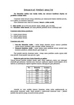 Paraugs 'Dinamikas rindas analīze', 1.