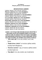 Paraugs 'Sadanča scenārijs', 1.