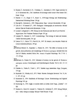 Diplomdarbs 'Abiotisko vides faktoru ietekme uz cianobaktēriju attīstību', 45.