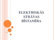 Prezentācija 'Elektriskās strāvas bīstamība', 1.