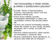 Prezentācija 'Homeopātijas vieta farmācijā', 10.