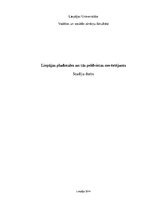 Referāts 'Liepājas pludmales un tās peldvietas novērtējums', 1.