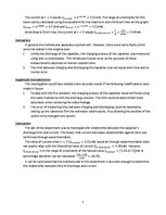 Paraugs 'Capacitor's Discharge Dependence on Time', 7.