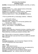 Konspekts 'Iedzimtības likumsakarības. Ģenētikas pamati', 1.