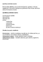 Konspekts 'Iedzimtības likumsakarības. Ģenētikas pamati', 3.