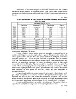 Referāts 'Transporta nozares raksturojums Latvijā', 21.