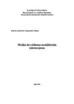 Referāts 'Mediju kā reklāmas nesējlīdzekļu raksturojums', 1.