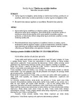 Konspekts 'Situācijas piemērs - Darba kārtība un tās pārkāpšana un iespējamie risinājumi', 1.