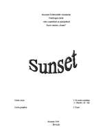 Biznesa plāns 'Kūrorta viesnīca "Sunset"', 1.