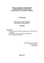 Konspekts 'Fotogrāfija kā komunikācija', 4.