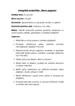 Konspekts 'Integrētā nodarbība pirmsskolā "Mans pagasts"', 1.